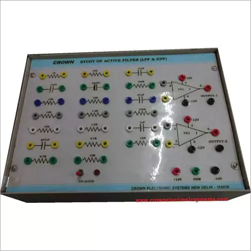 Study Of Active Passive Filters